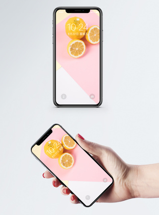 柠檬静物手机壁纸图片