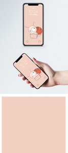 卡通蜗牛手机壁纸图片