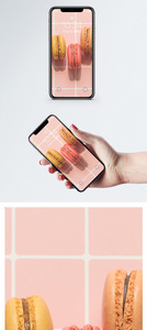 马卡龙手机壁纸图片