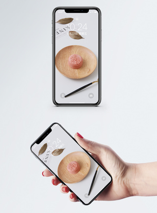 中秋月饼手机壁纸图片