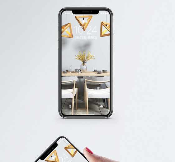 饭厅设计手机壁纸图片