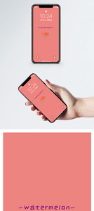 西瓜个性手机壁纸图片