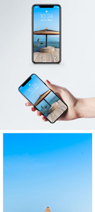 酒店露台手机壁纸图片