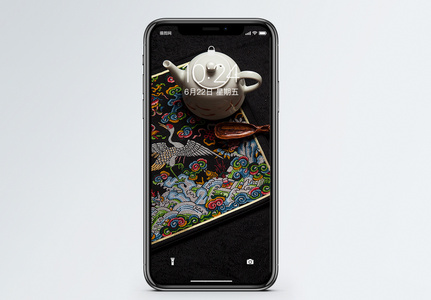 茶具手机壁纸图片