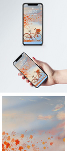 秋天背景手机壁纸图片
