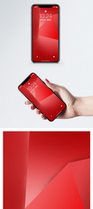 红色空间手机壁纸图片