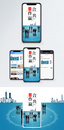 合作共赢手机海报配图图片