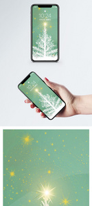 小清新圣诞节手机壁纸图片