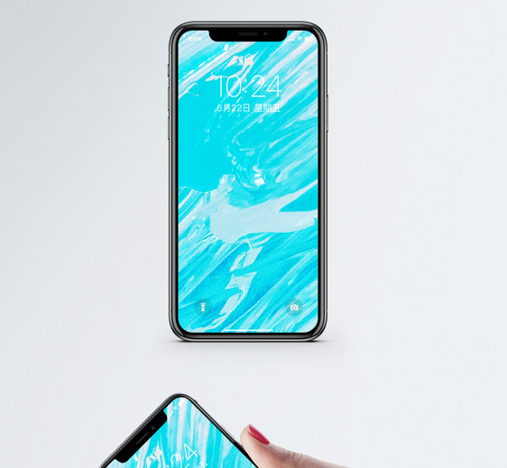 蓝色小清新手机壁纸图片