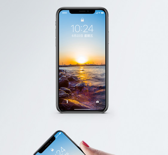 日出海边手机壁纸图片