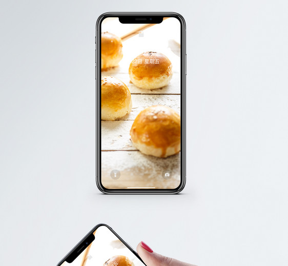 美食馅饼手机壁纸图片