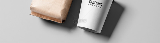 咖啡豆包装VI样机图片
