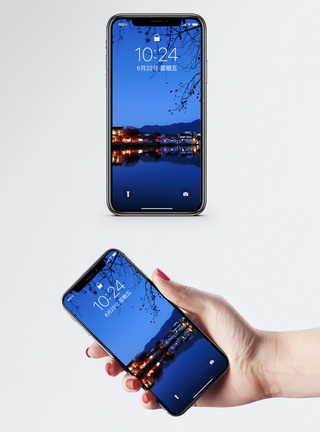 安徽宏村手机壁纸模板