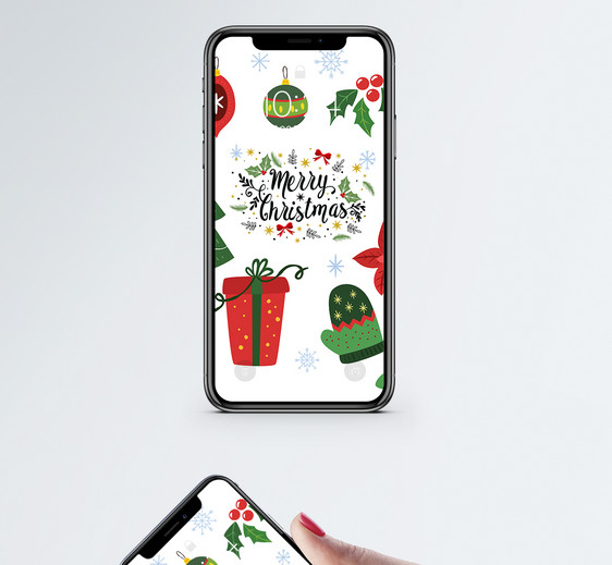 圣诞节手机壁纸图片