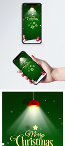 圣诞背景手机壁纸图片