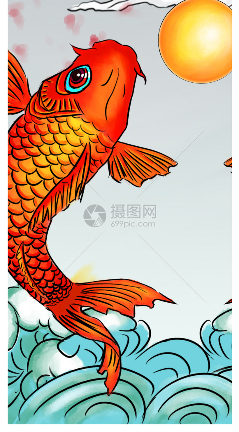 年年有余手机壁纸