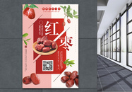 红枣养生食品海报图片