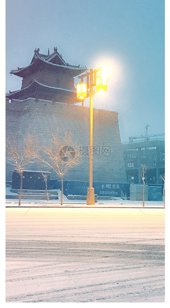 雪景手机壁纸图片