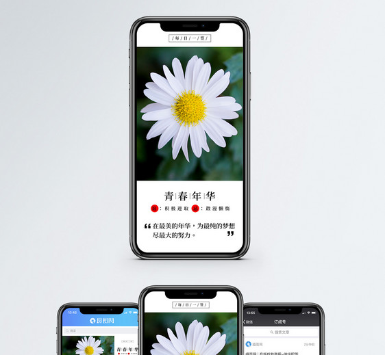 青春年华手机海报配图图片