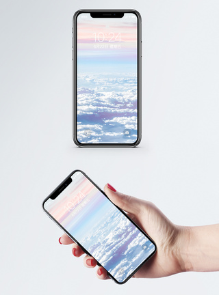 天空壁纸梦幻云端手机壁纸模板