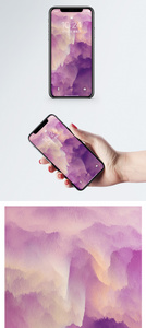 彩色烟雾手机壁纸图片