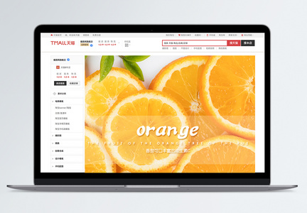 赣南脐橙水果促销淘宝详情页图片