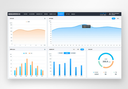 建议web能源管理界面高清图片