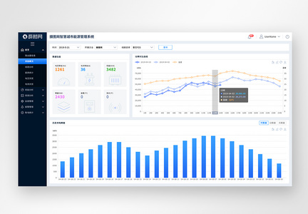 web智慧能源监控系统图片