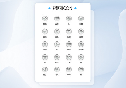 UI设计动物icon图标图片