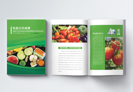 果蔬产品画册整套高清图片