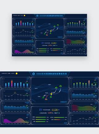 可视化数据统计web页面图片