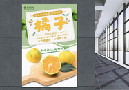 橘子上市水果海报图片