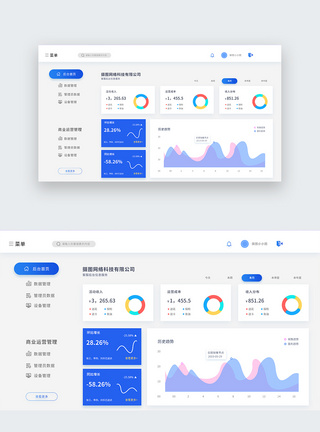 客户关系管理系统ui设计web界面后台数据页面模板