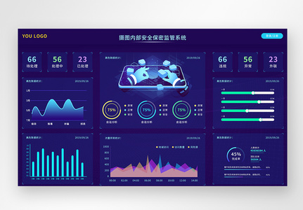 ui设计web界面可视化数据页面高清图片