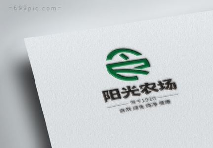 农业农场绿色logo图片