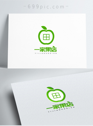 一家果店logo图片