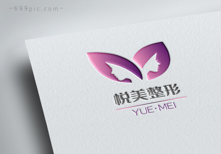 医美整形女性logo设计图片