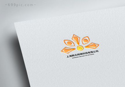 中国风线条图标logo设计图片