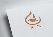 简约时尚茶道logo图片