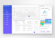 ui设计后台数据可视化web界面图片