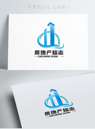 房地产图标房地产LOGO设计模板