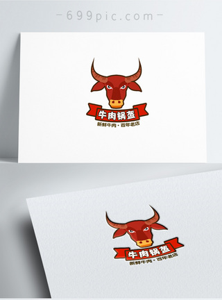 牛肉干LOGO设计图片