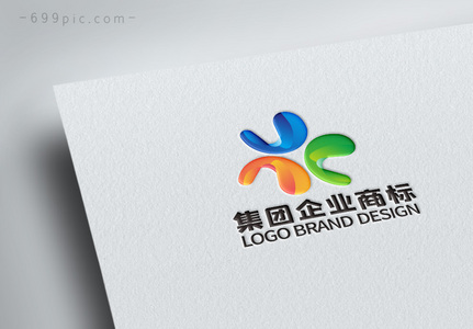 集团公司LOGO设计高清图片