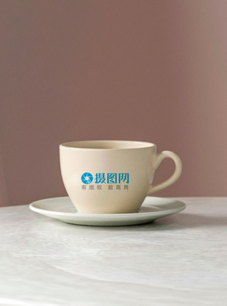 陶瓷杯子样机简约咖啡杯样机场景模板