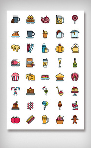 食物饮料元素图标icon图片