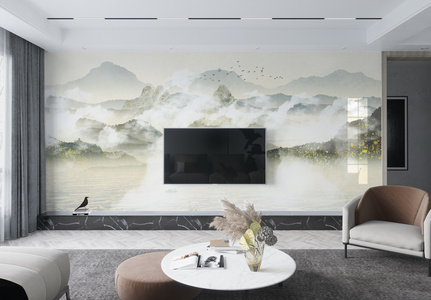 中国风背景墙图片