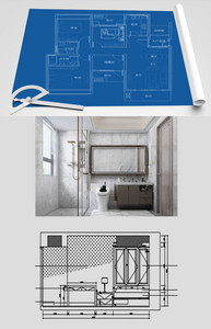 2020年家装别墅户型图效果图设计图片