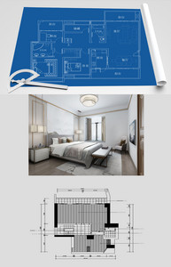 别墅空间效果图户型图设计图片