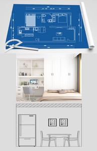2020年现代家居户型图效果图设计图片