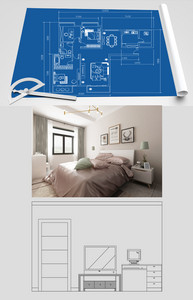 家装效果图户型图设计图片